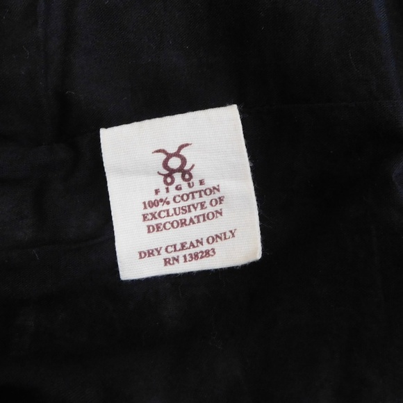 FIGUE Halima Dress Floral Paisley Blackberry Leopard Dress Purple Boho Small - Picture 13 of 14